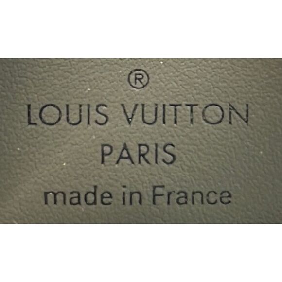 Louis Vuitton Keepall Bandouliere Bag Monogram Seal Leather XS Green - Picture 7 of 7